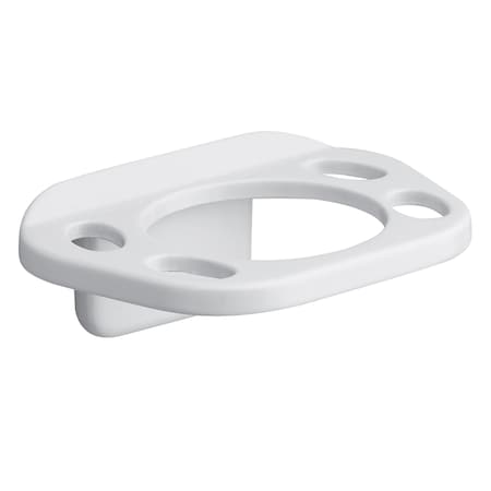 Oakbrook Collection OakBrook White Die Cast Zinc Toothbrush Holder 297-100607OB